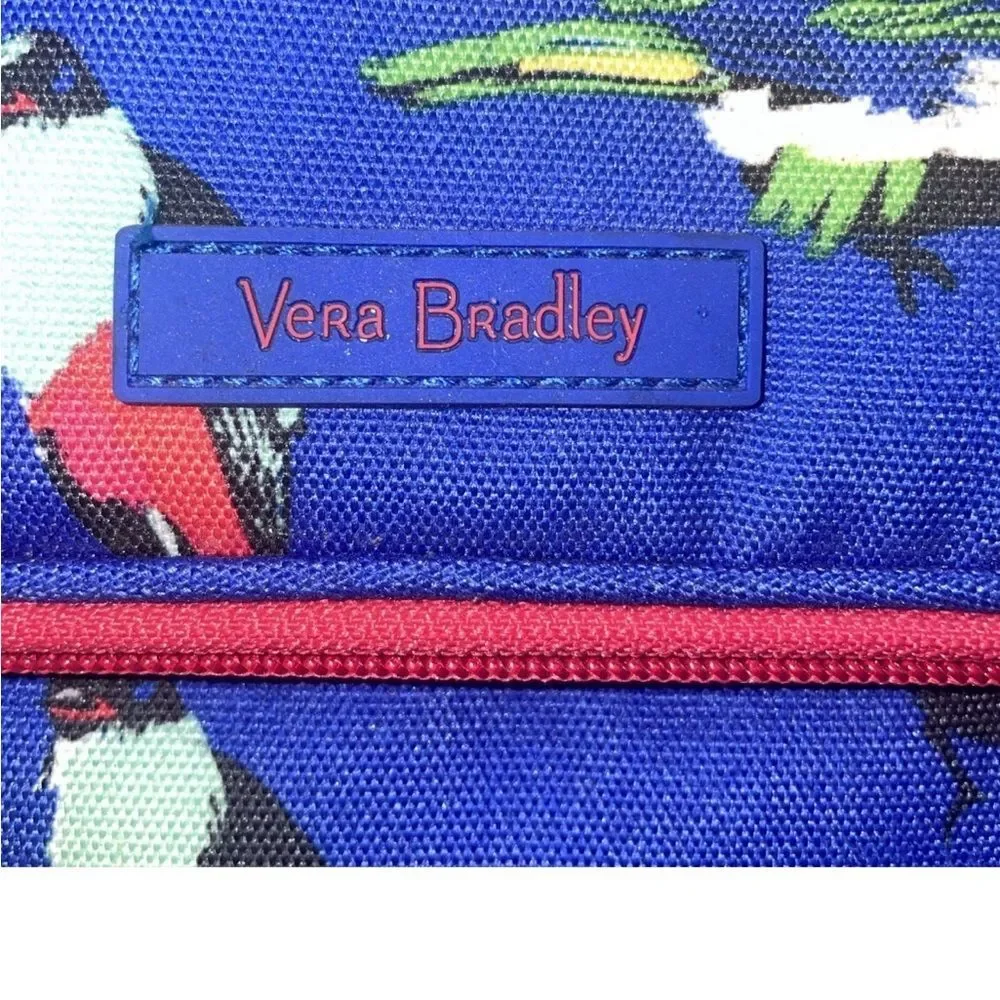 Vera Bradley Blue Bag with Colorful Bird Design